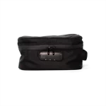 black smell proof stash bag front