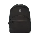 Black smell proof backpack front