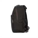 Black smell proof backpack side