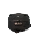 Black smell proof backpack top