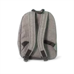 Grey Smell Proof Backpack Back View