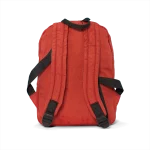 Red Smell Proof Backpack Back View