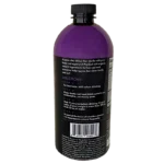 Back of Quick Fix Detox Bottle Blueberry Acai