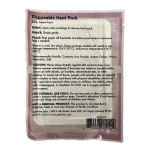 Adhesive hand warmer pack back view